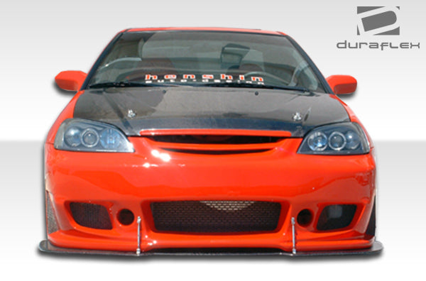 2001-2003 Honda Civic 2DR Duraflex B-2 Body Kit - 4 Piece - Includes B-2 Front Bumper Cover (100247), B-2 Rear Bumper Cover (100227), B-2 Side Skirts Rocker Panels (100228).