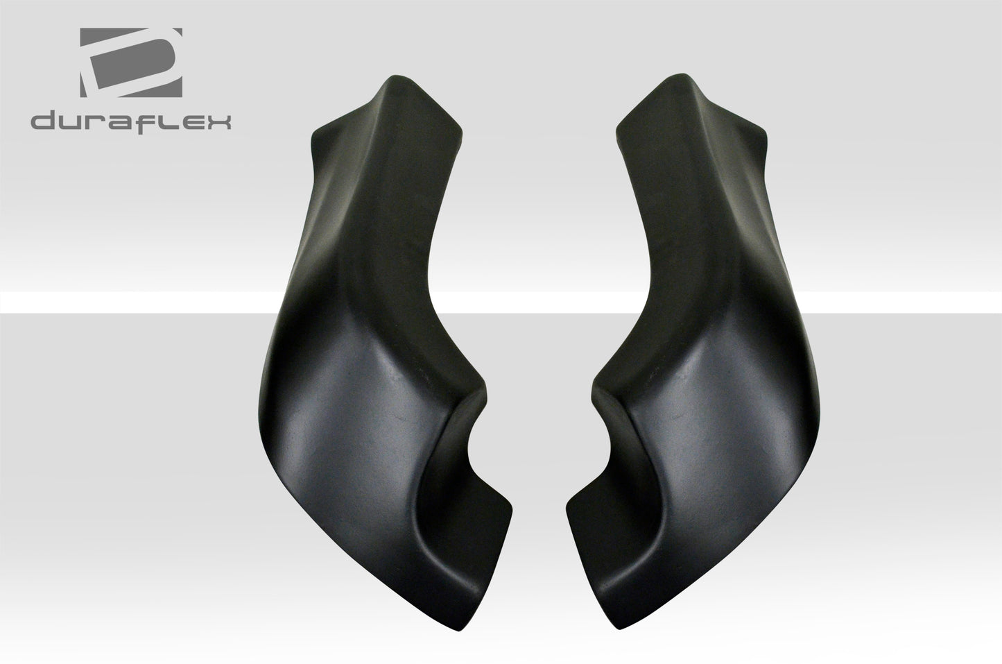 1997-2001 Honda Prelude Duraflex Type M Rear Add Ons Spat Bumper Extensions - 2 Piece