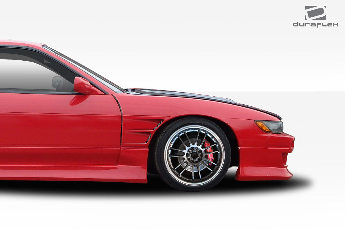 1989-1994 Nissan Silvia S13 Duraflex D-1 Sport Fenders - 2 Piece