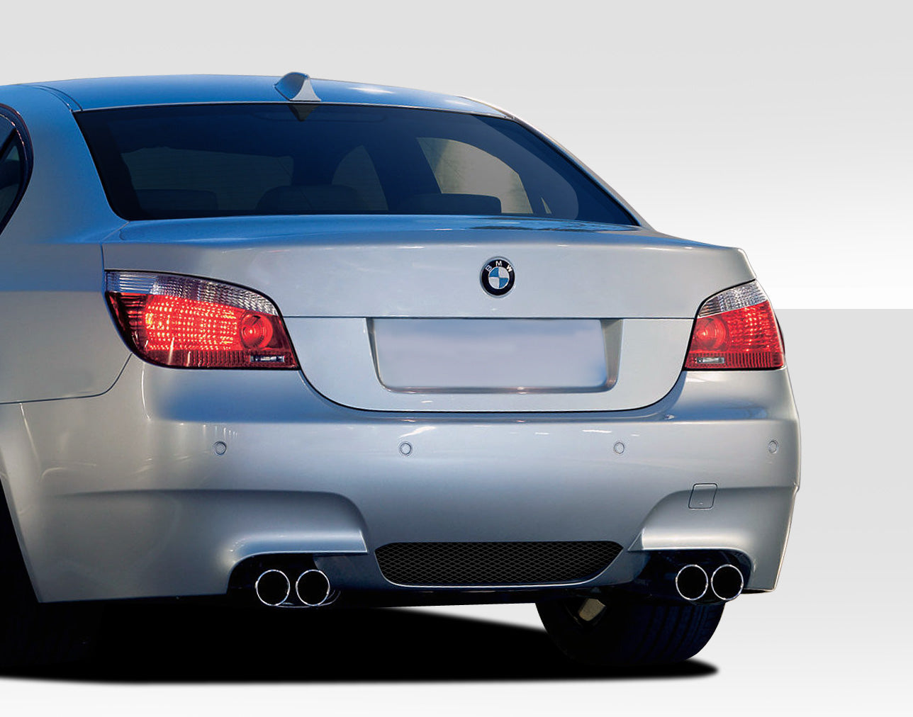 2004-2010 BMW 5 Series 4DR E60 Duraflex 1M Look Body Kit - 4 Piece - Includes 1M Look Front Bumper Cover (109300) M5 Look Side Skirt Rocker Panels (104422) M5 Look Rear Bumper Cover (104421)