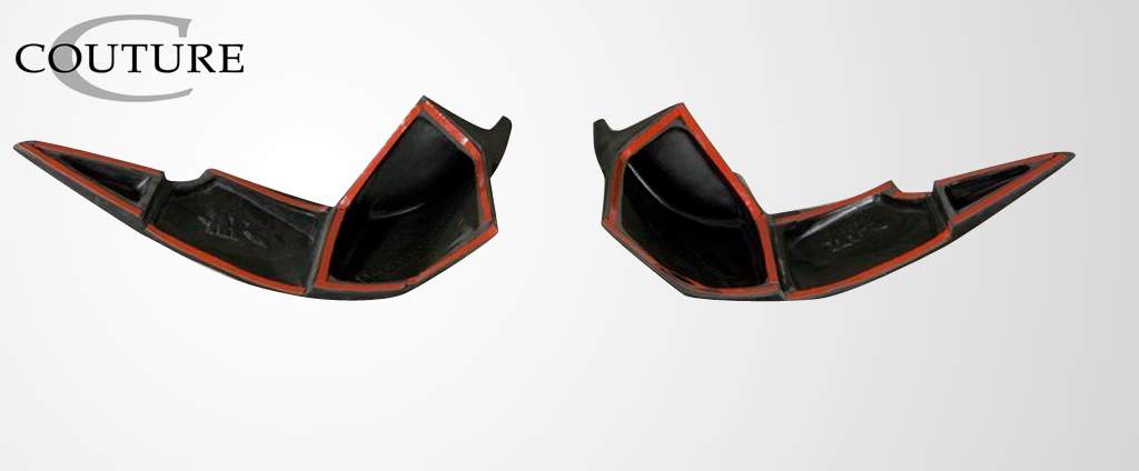 2005-2009 Ford Mustang Couture Urethane Demon Wing Trunk Lid Spoiler - 3 Piece