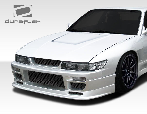 1989-1994 Nissan 240SX S13 Duraflex S13 G-PR Conversion Kit - 4 Piece - Includes M-1 Sport Hood (102203) M-1 Sport Fenders (100877) G-PR Front Bumper Cover (107817)