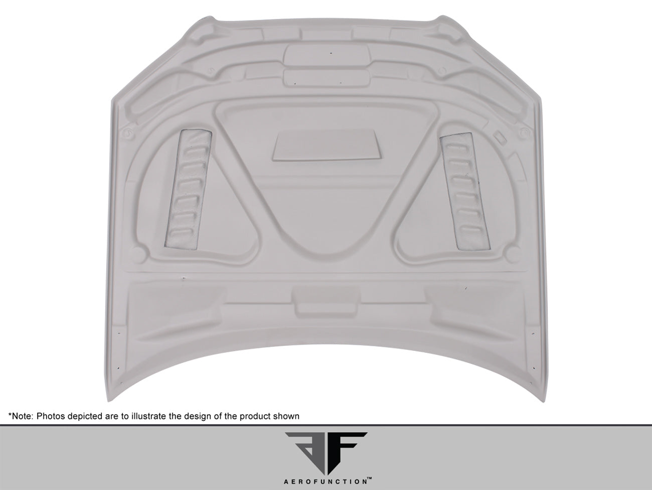 2006-2008 Audi A4 S4 B7 AF-1 Hood ( GFK ) - 1 Piece