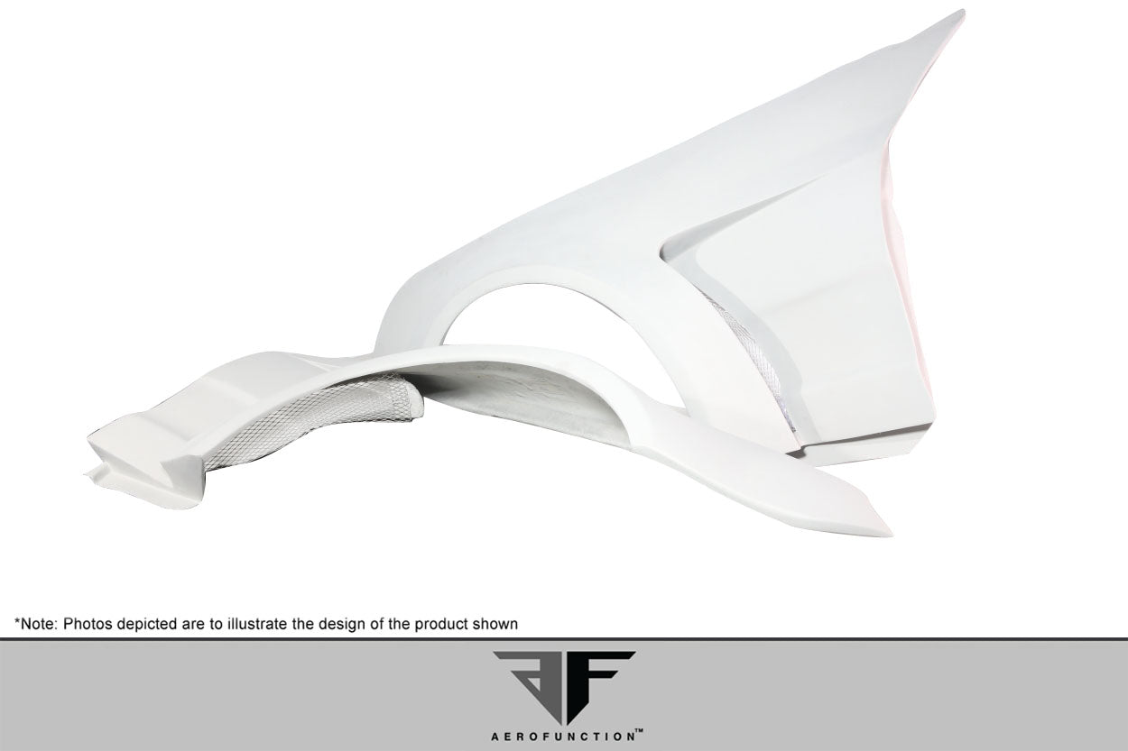 2003-2008 Mercedes SL Class R230 AF Signature 1 Series Wide Body Conversion Front Fenders ( GFK ) - 2 Piece