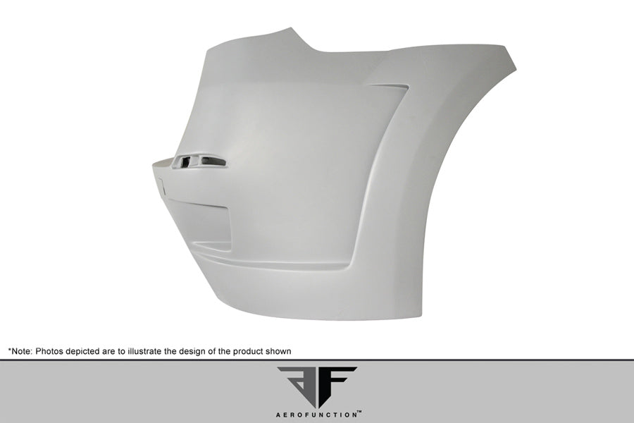 2010-2013 BMW X5 X5M E70 AF-1 Wide Body Rear Bumper Cover ( GFK ) - 1 Piece