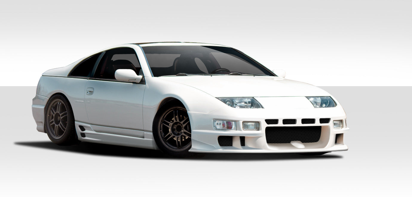 1990-1996 Nissan 300ZX Z32 2+2 Duraflex Bravo Body Kit - 4 Piece - Includes Bravo Front Bumper Cover (108774) C-1 Side Skirts Rocker Panels (104690) C-1 Rear Bumper Cover (104691)