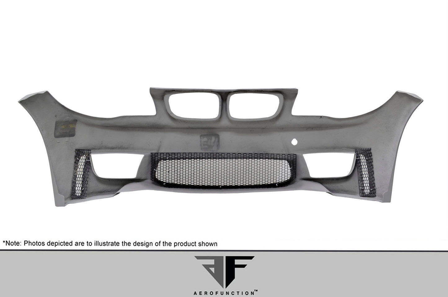 2008-2013 BMW 1 Series E82 E88 AF-1 Front Bumper Cover ( GFK ) - 1 Piece