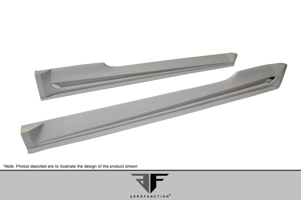 2004-2010 BMW 6 Series E63 E64 2DR Convertible AF-2 Wide Body Side Skirts Rocker Panels ( GFK ) - 2 Piece