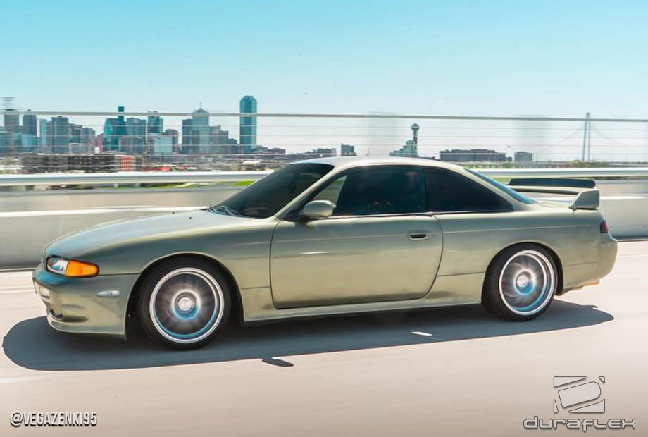 1995-1998 Nissan 240SX S14 Duraflex N Sport Side Skirt Rocker Panels - 2 Piece