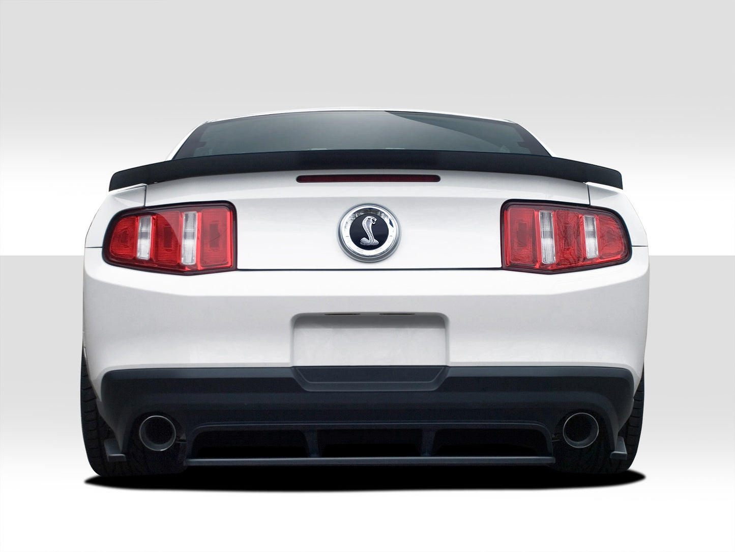 2010-2012 Ford Mustang Duraflex R500 Body Kit - 6 Piece - Includes R500 Front Lip Under Air Dam Spoiler (109522) R-Spec Side Skirt Splitters (107607) R500 Rear Diffuser Splitter (109592)