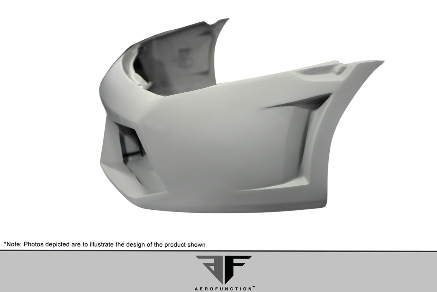 2004-2008 Lamborghini Gallardo AF-1 Wide Body Front Bumper Cover ( GFK ) - 2 Piece