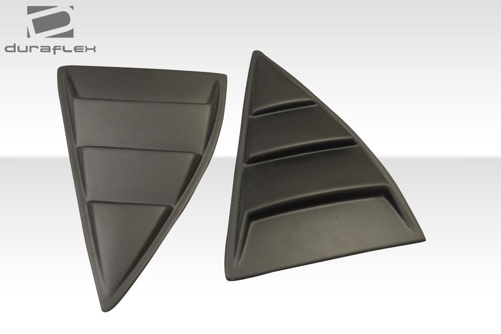 2010-2015 Chevrolet Camaro Duraflex Racer Window Scoops Louvers - 2 Piece