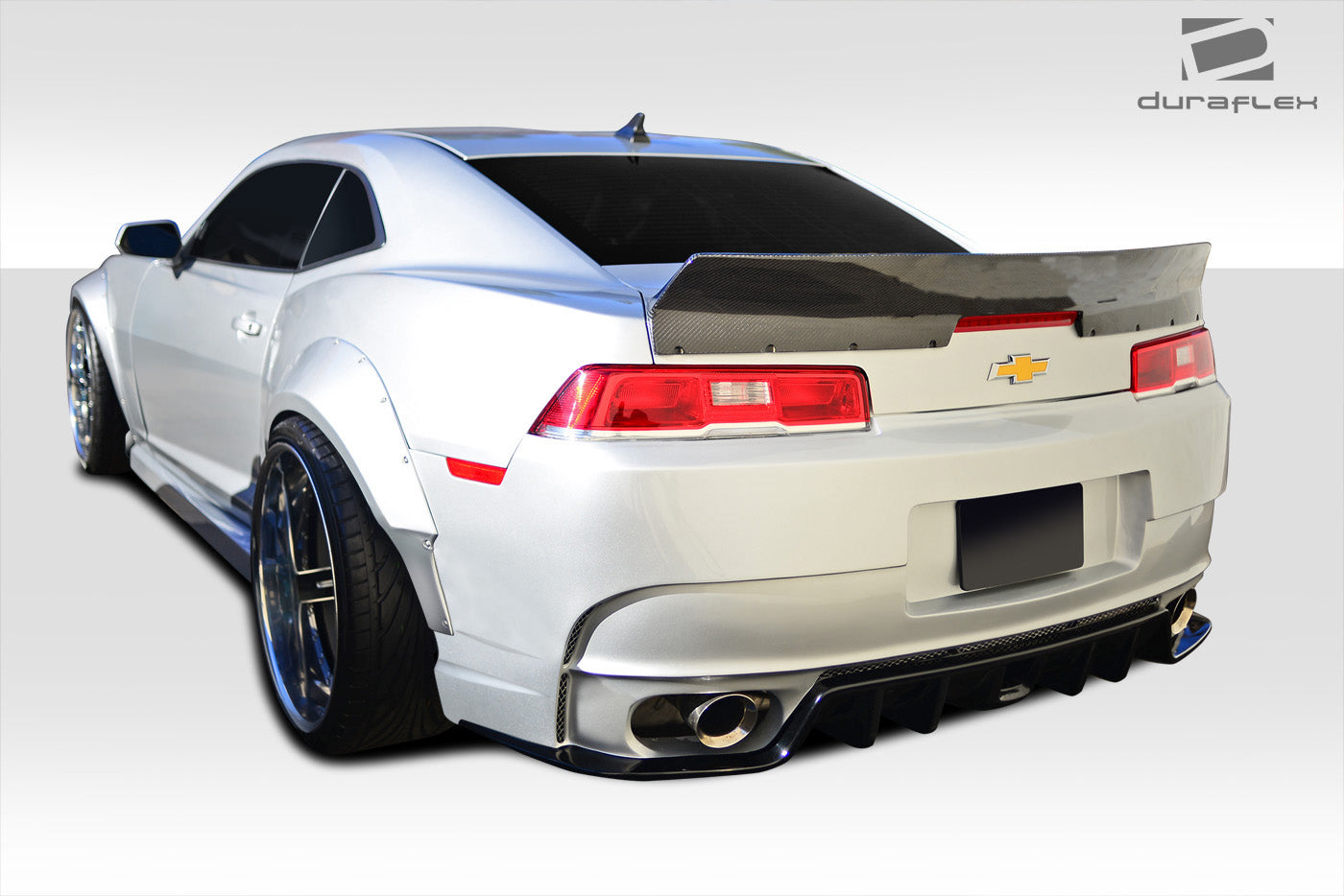 2010-2015 Chevrolet Camaro Duraflex GT Concept Wide Body Kit - 4 Piece - Includes Wide Body GT Concept Front Fender Flares (109799) Wide Body GT Concept Rear Fender Flares (109800)