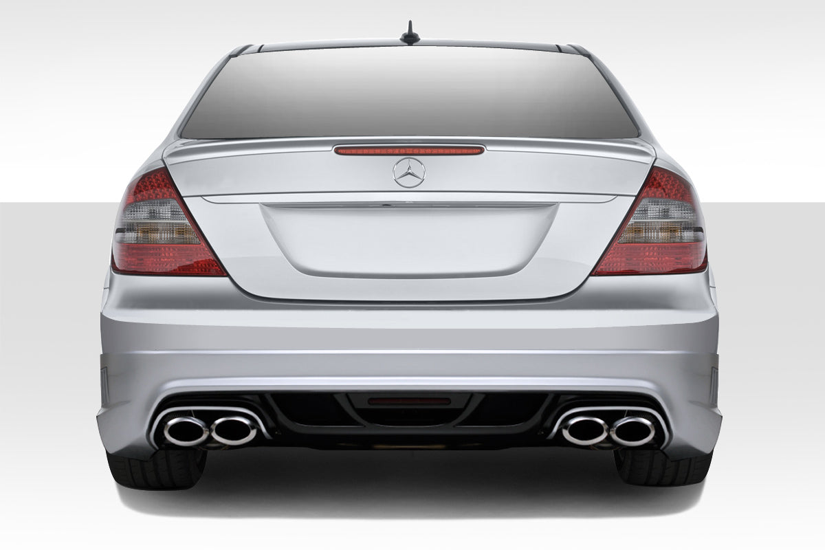 2007-2009 Mercedes E Class W211 4DR Duraflex W-1 Body Kit - 4 Piece - Includes W-1 Front Bumper Cover (108816) W-1 Side Skirt Rocker Panels (112235) W-1 Rear Bumper Cover (112234)