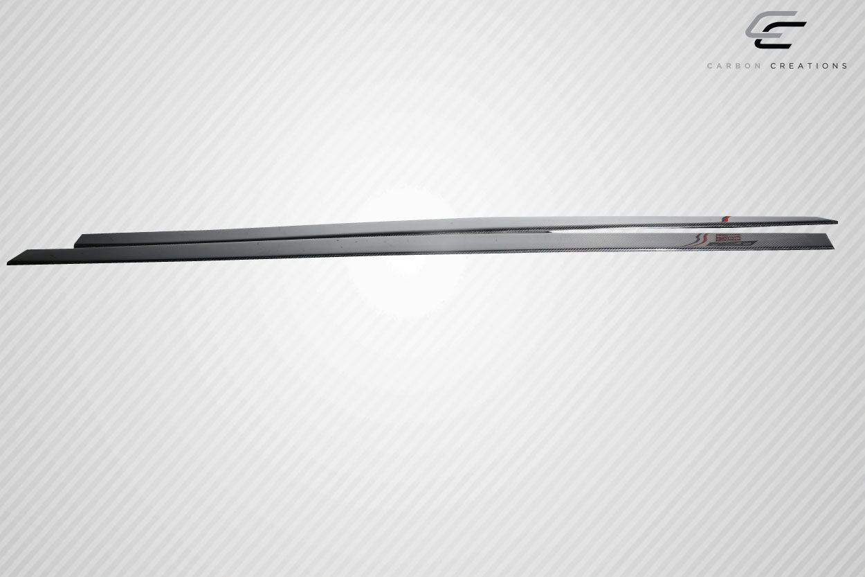 2014-2020 BMW M4 F82 / 4 Series F32 Carbon Creations M Performance Look Side Skirt Splitters - 2 Piece