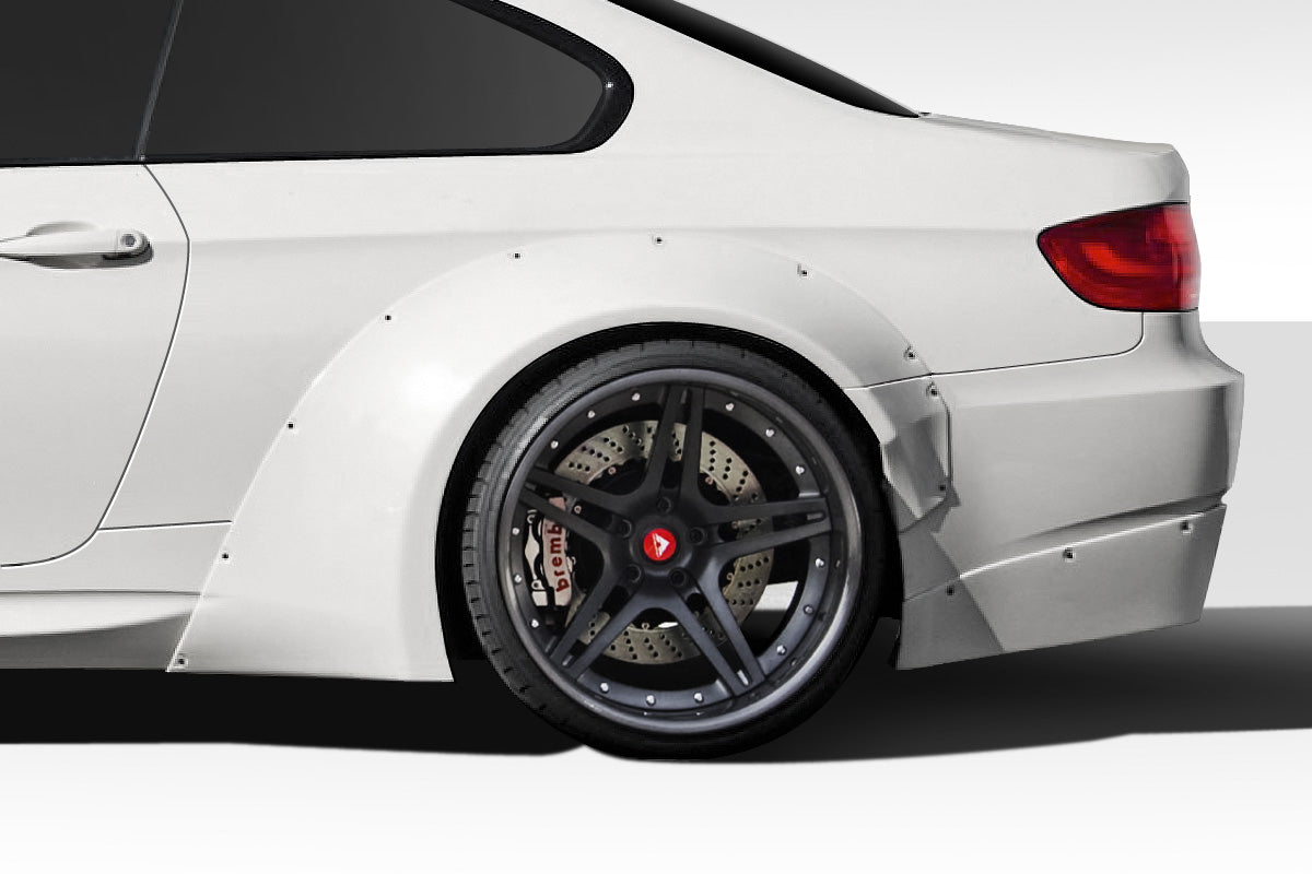 2008-2013 BMW M3 E92 E93 Duraflex Circuit Wide Body Kit - 8 Piece - Includes Circuit Front Fender Flares (112599), Circuit Rear Fender Flares (112600)