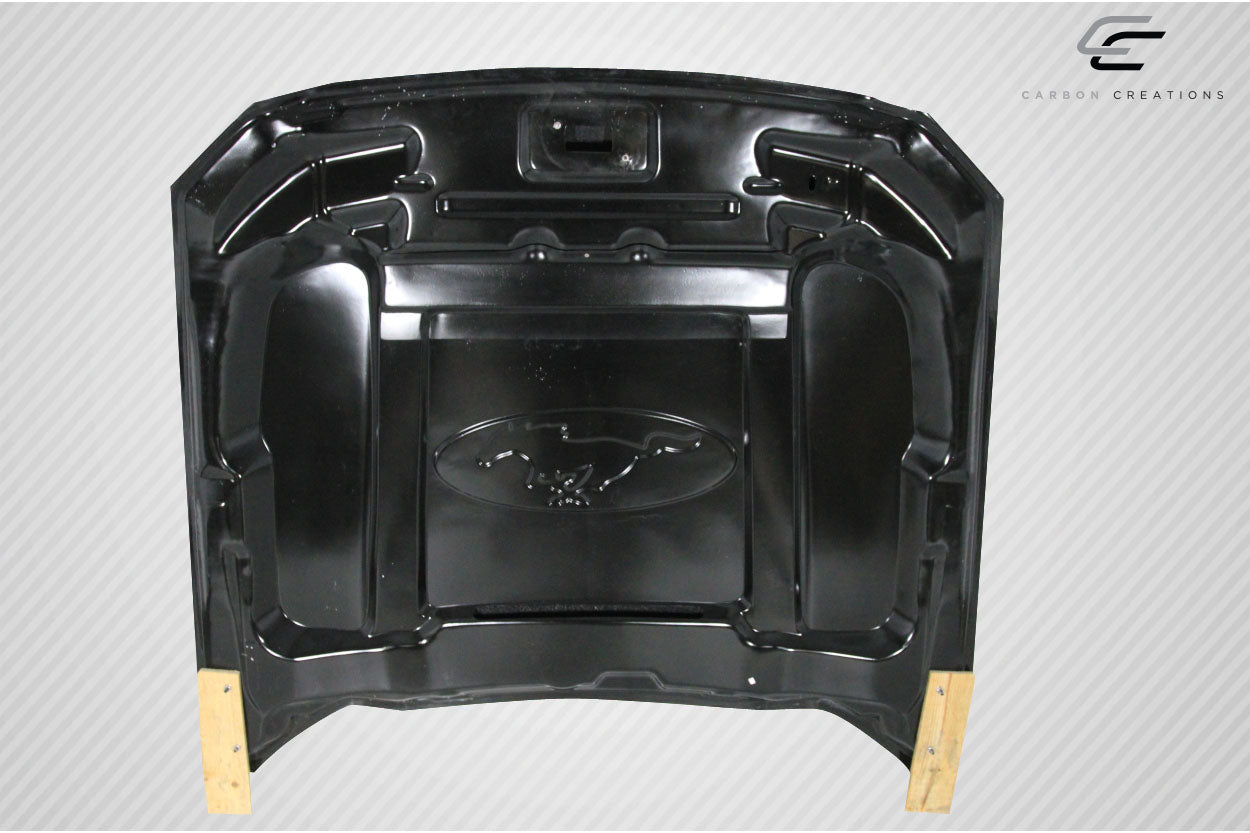2015-2017 Ford Mustang Carbon Creations GT350 Look Hood - 1 Piece
