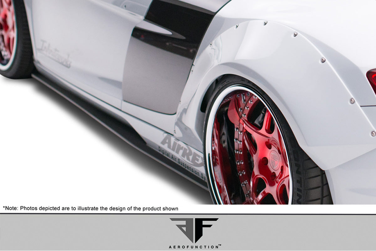 2008-2015 Audi R8 T42 AF Signature Series Side Skirts ( GFK ) - 2 Piece