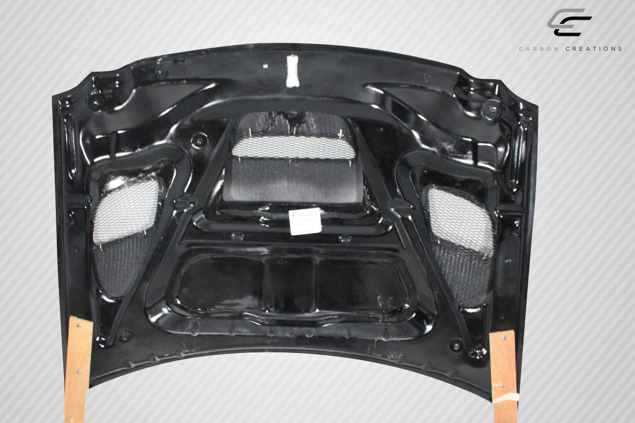 2005-2010 Jeep Grand Cherokee Carbon Creations DriTech Hellcat look Hood - 1 Piece