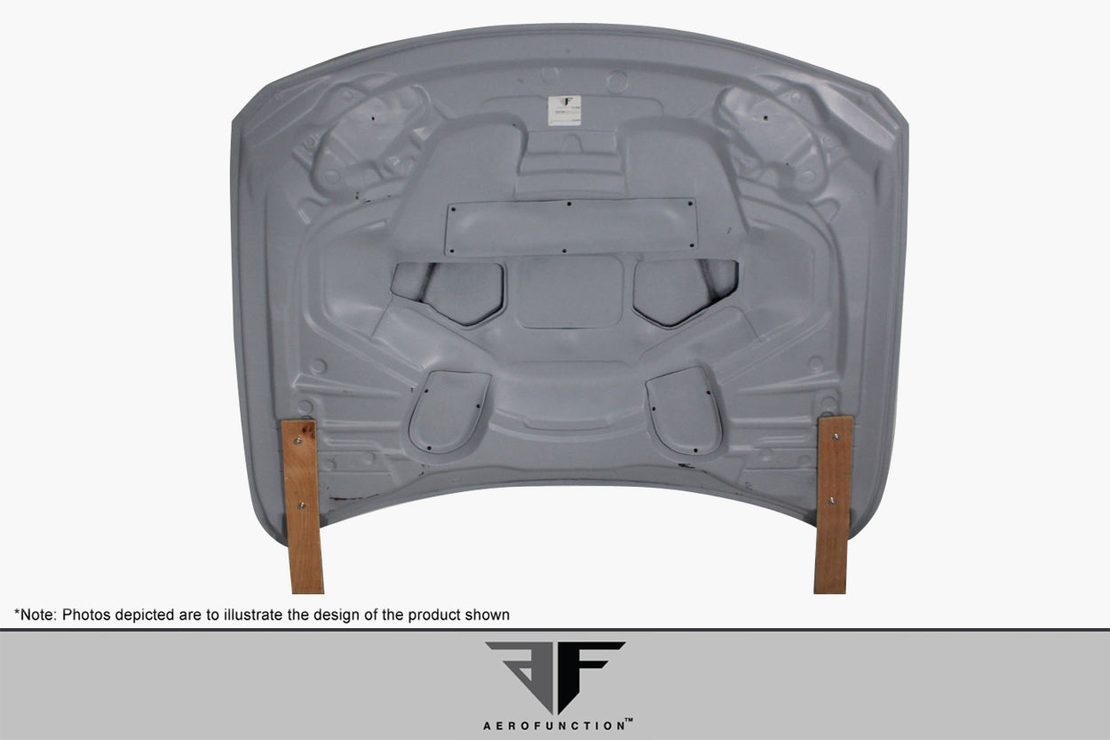 2012-2018 BMW 3 Series F30 / 2014-2020 4 Series F32 AF-1 Hood ( GFK ) - 1 Piece