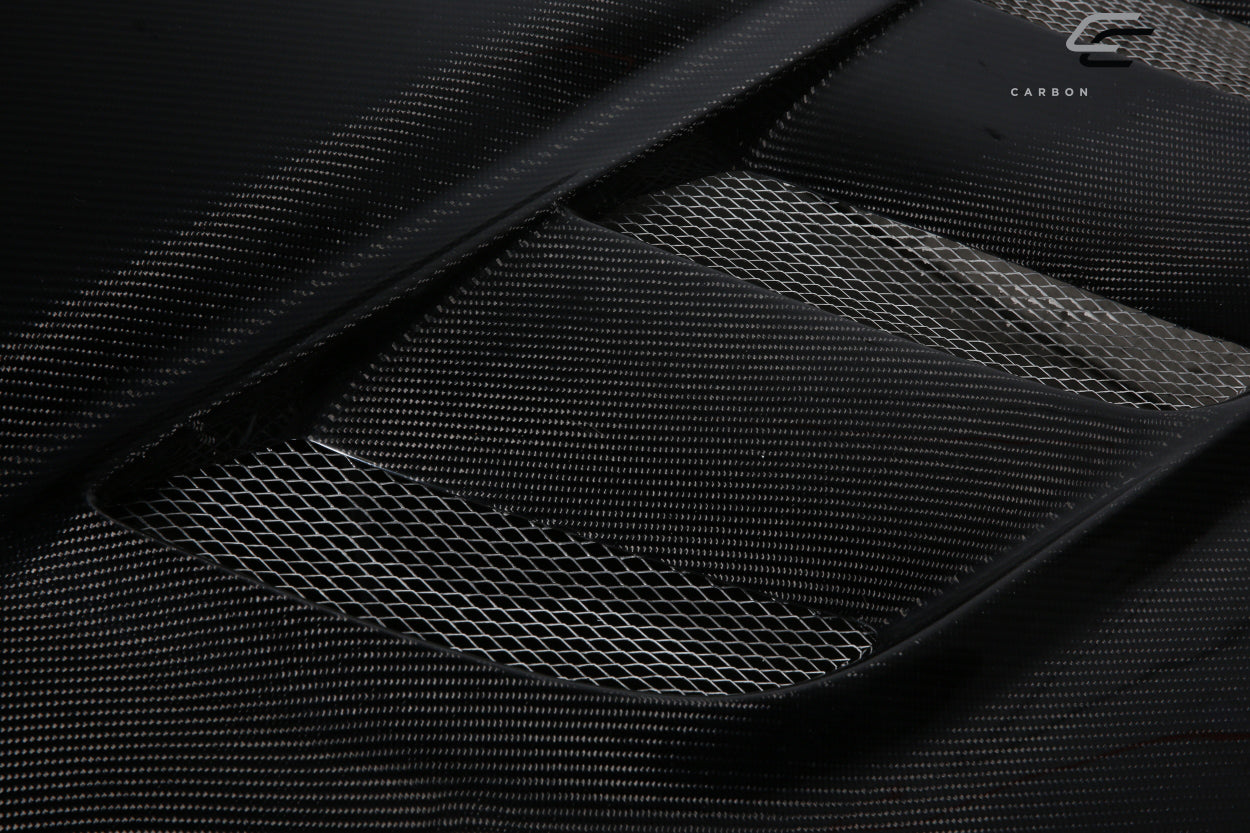 2009-2018 Dodge Ram 1500 Carbon Creations Viper Look Hood - 1 Piece