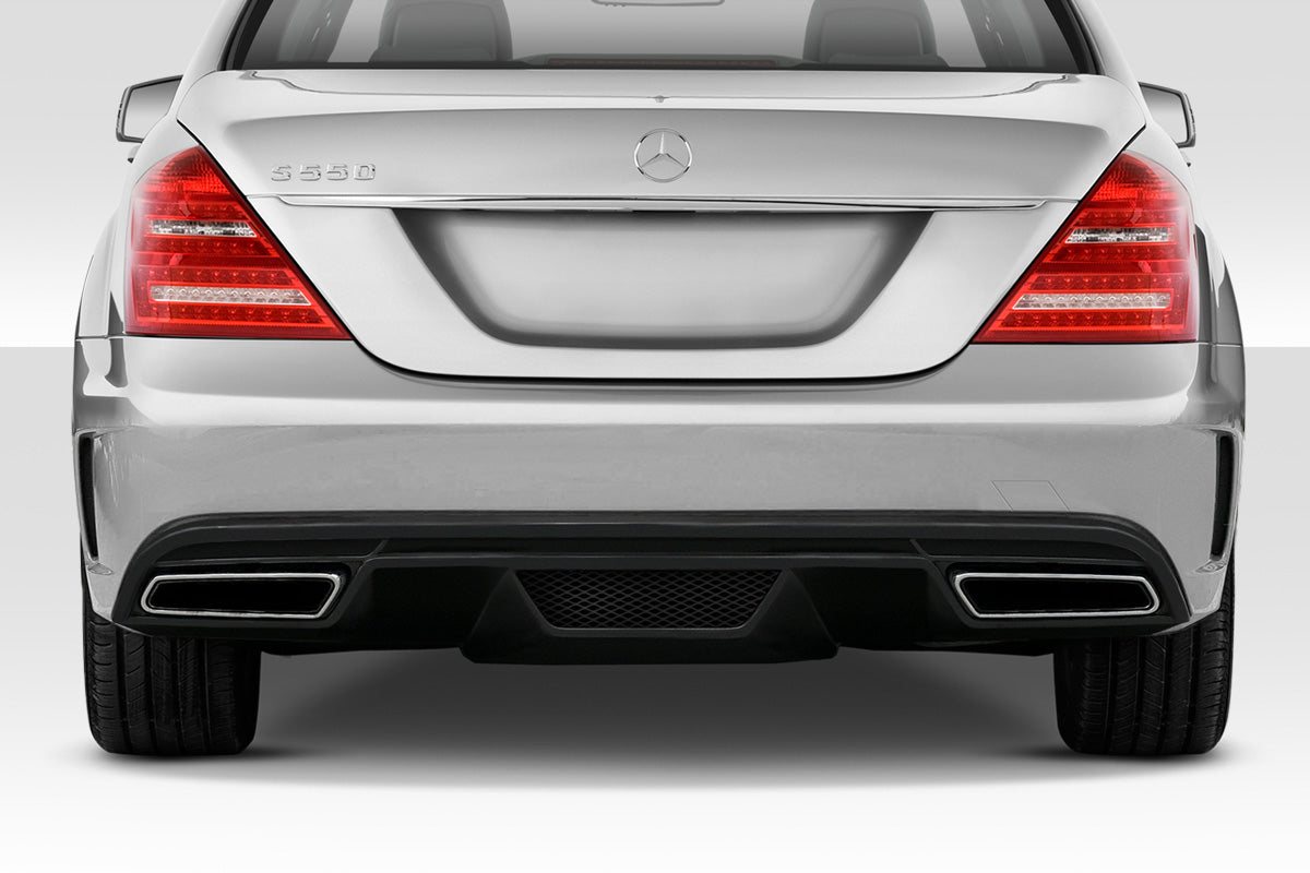 2007-2013 Mercedes S Class W221 Duraflex Black Series Look Rear Bumper - 1 Piece
