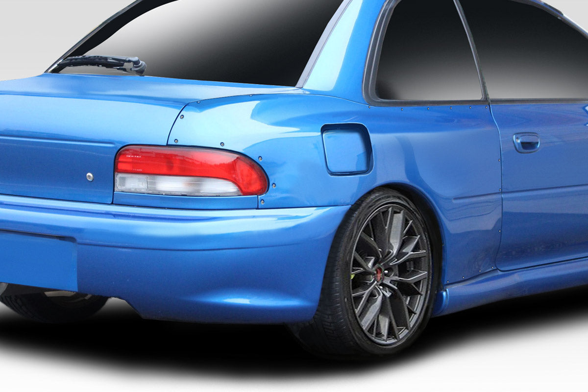 1993-2001 Subaru Impreza 2DR Duraflex 22B Look Wide Body Fenders - 4 Piece - Includes 22b Look Front Fenders (114064) 22b Look Rear Fenders (114065)