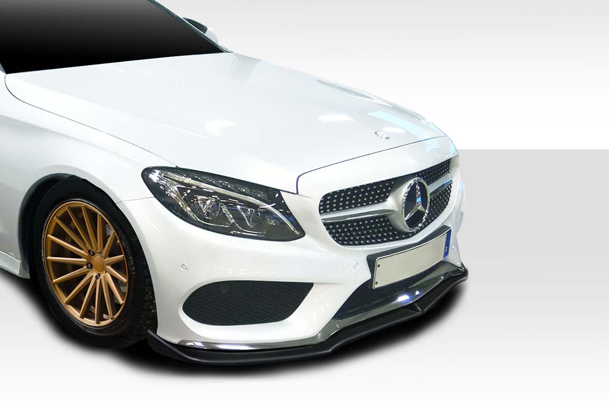 2015-2020 Mercedes C Class W205 Duraflex Fortune Front Lip - 1 Piece ( For AMG Bumper only)