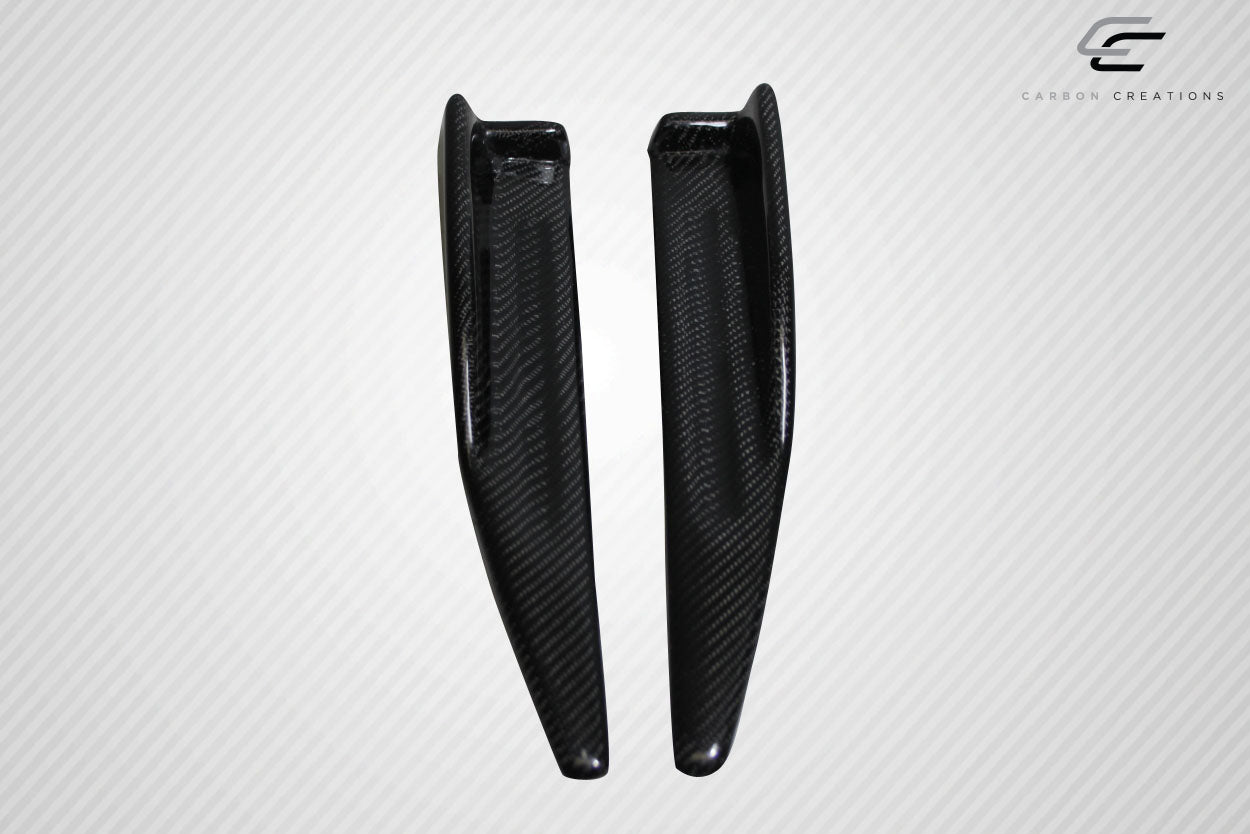 Universal Carbon Creations Front / Rear Type 2 Winglet Splitters - 2 Piece