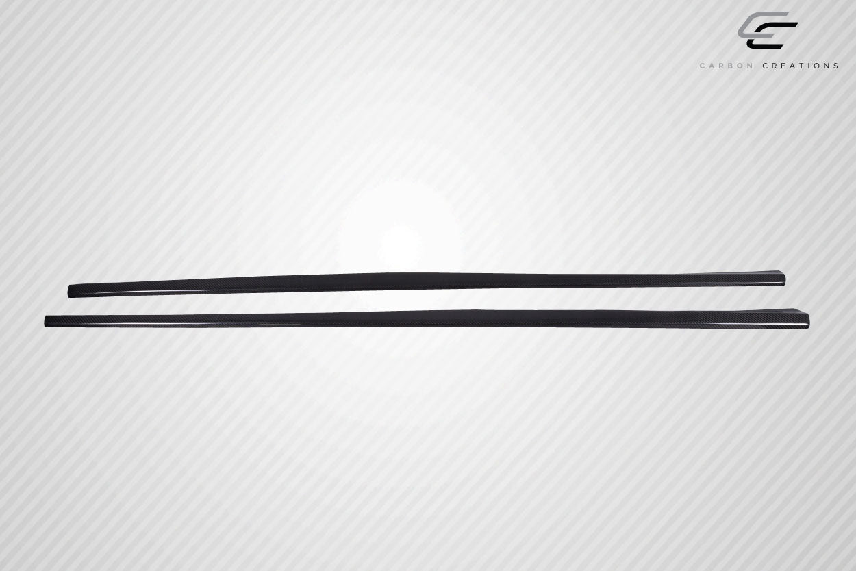 2006-2011 Mercedes CLS Class C219 W219 Carbon Creations L Sport Side Skirt Splitters - 2 Piece