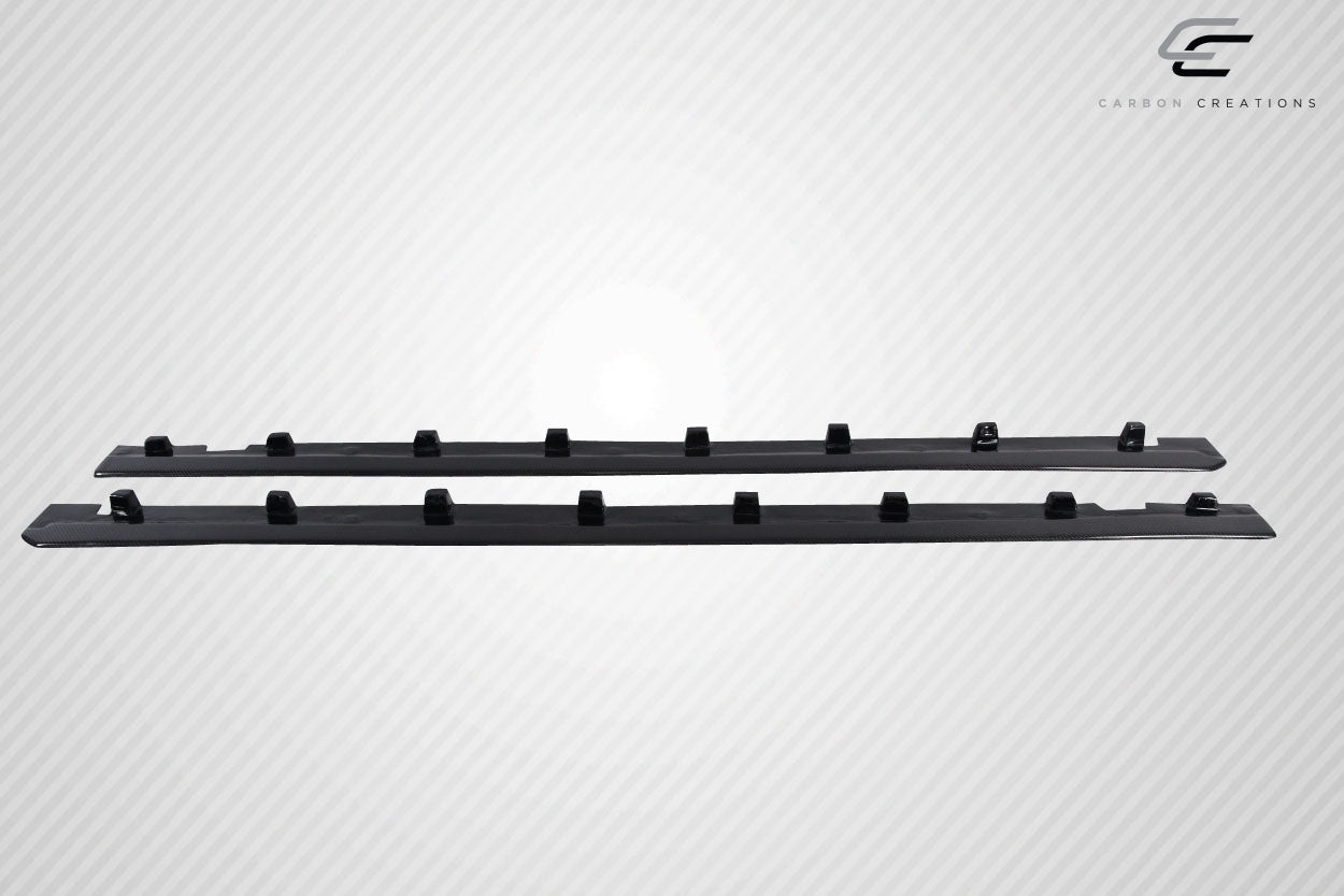 2005-2014 Ford Mustang Carbon Creations R-Spec Side Skirt Splitters - 2 Piece