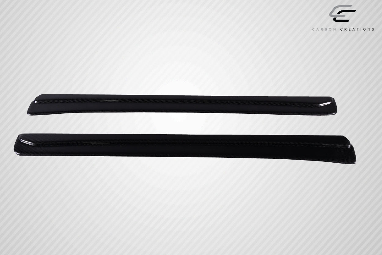 1990-1997 Mazda Miata Carbon Creations Type F Side Skirts Splitters - 2 Piece