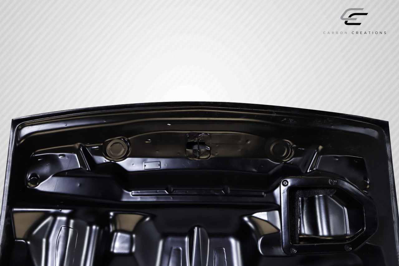 2008-2021 Dodge Challenger Carbon Creations Demon Look Hood - 1 Piece