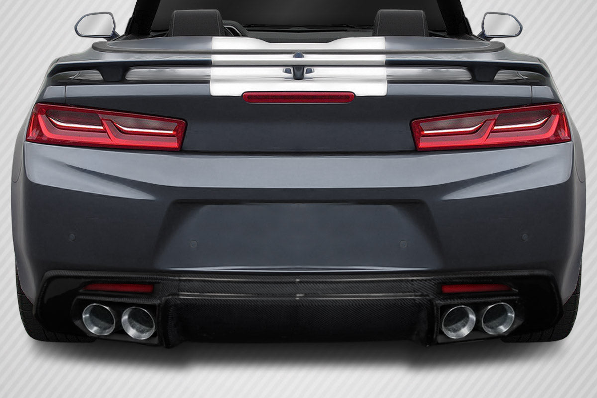 2016-2022 Chevrolet Camaro Carbon Creations GMX Rear Diffuser - 1 Piece ( Quad exhaust )