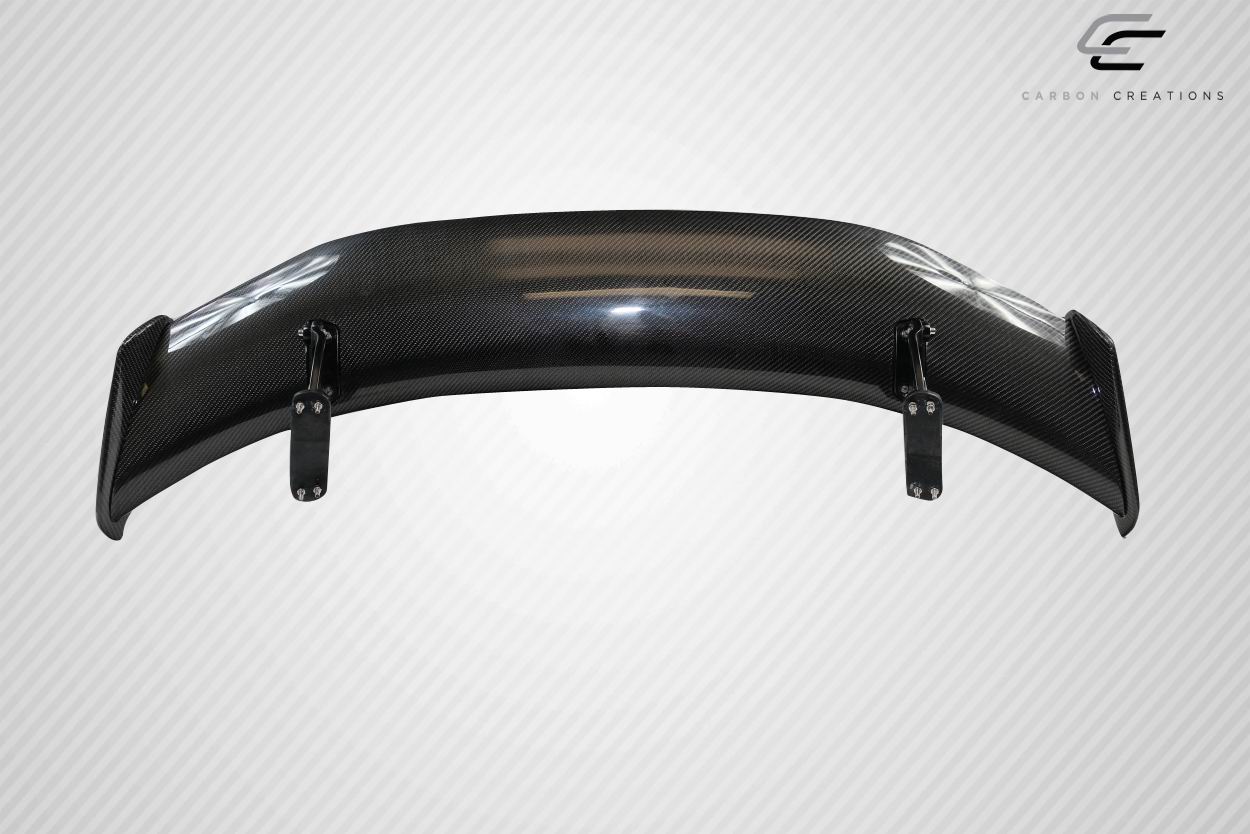 2014-2020 Porsche Cayman 718 Carbon Creations GT4 Look Rear Wing Spoiler - 3 Piece