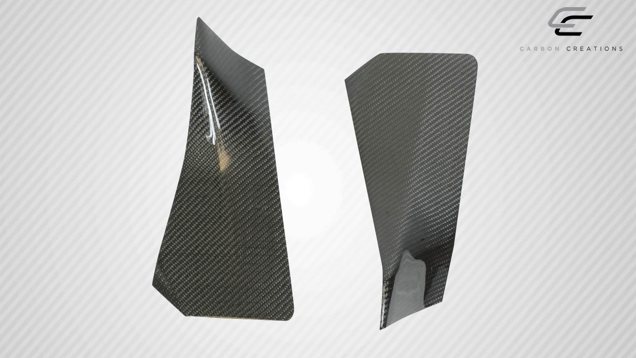 2011-2013 Kia Optima Carbon Creations CPR Wide Body Rear Fender Flares - 6 Piece