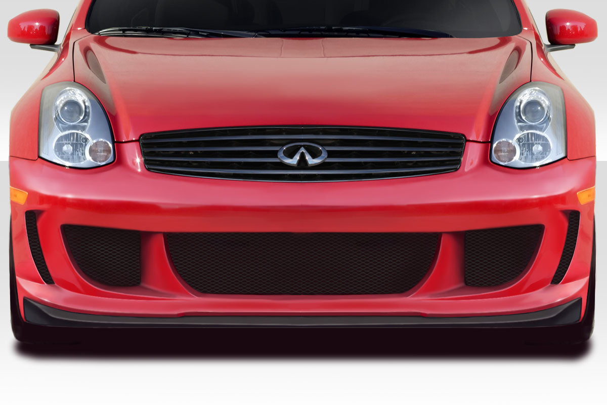 2003-2007 Infiniti G Coupe G35 Duraflex Strake Front Bumper Cover - 1 Piece