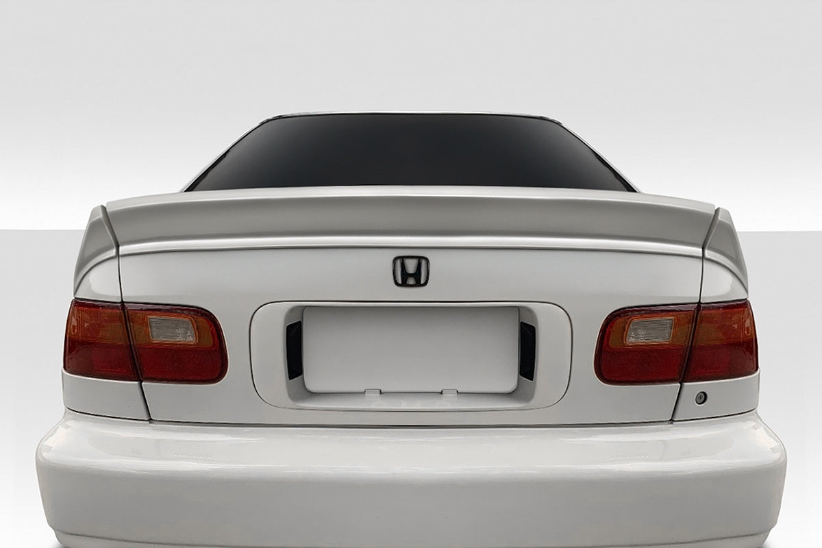 1992-1995 Honda Civic 4DR Duraflex Dragster Rear Wing Spoiler - 3 Piece