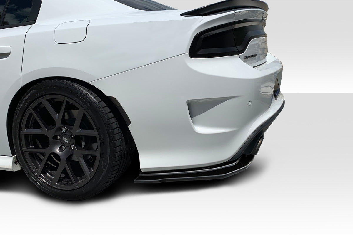 2015-2021 Dodge Charger Duraflex Rspec Rear Lip Add Ons - 2 Piece