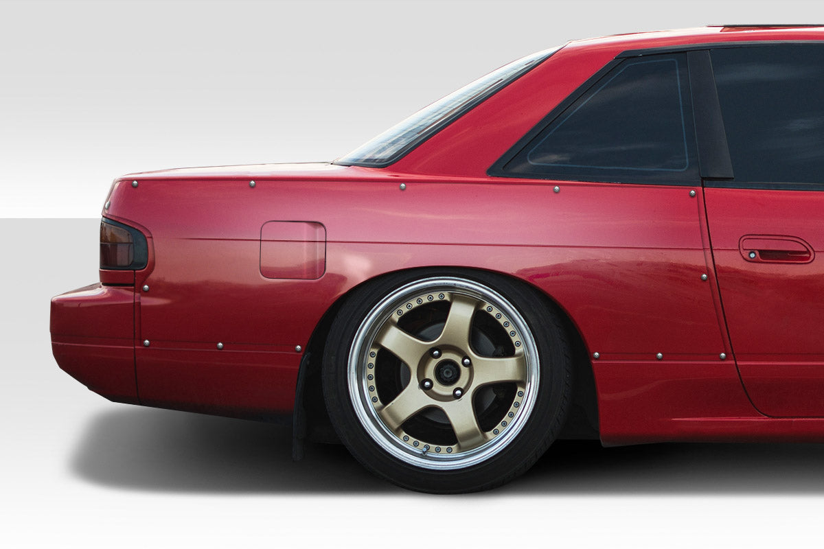 1989-1994 NIssan 240SX S13 2DR Duraflex D1 Sport 50MM Rear Fender Flares - 3 Piece