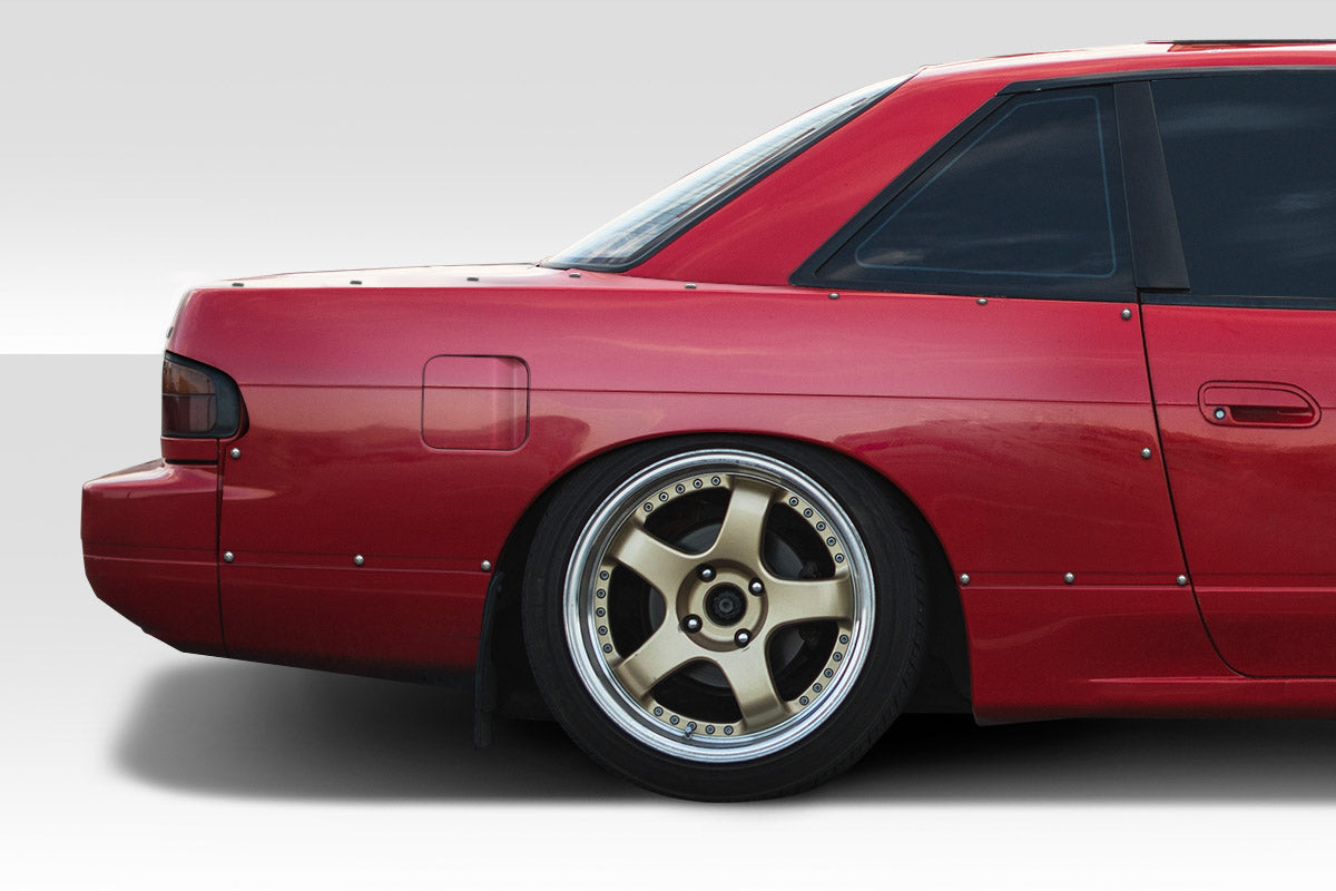 1989-1994 Nissan 240SX S13 2DR Duraflex O Type 30MM Rear Fender Flares - 2 Piece