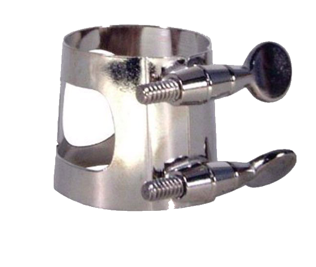 APM - Bb Tenor Saxophone Ligature - Nickel - 336N - Fornaszewski Music Store, Granite City IL 62040 - www.stanf.com