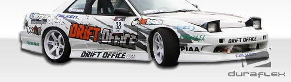 1989-1994 Nissan 240SX S13 Duraflex B-Sport Side Skirts Rocker Panels - 2 Piece