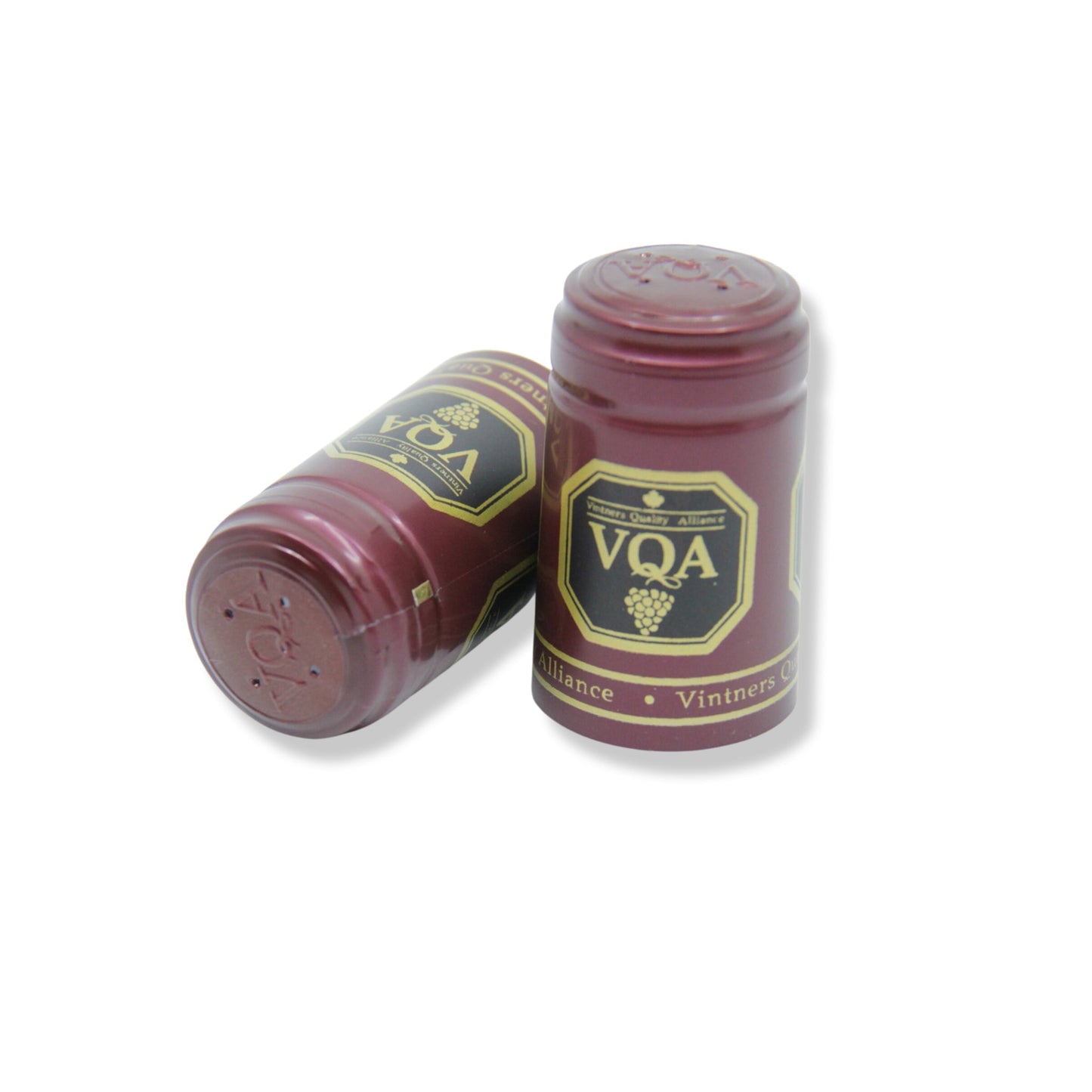 PVC 34X60MM OLD VQA CORK NECK FINISH (LARGE LOGO)