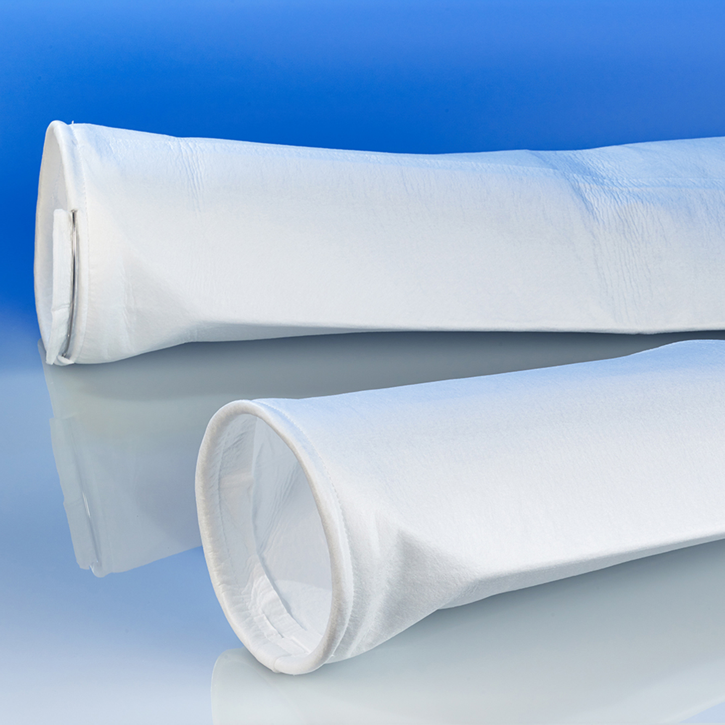 Polypropylene Felt Bags with carbon ring, 4x9, 1 micron, 10/box