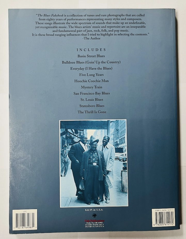 The Blues Fakebook by Woody Mann