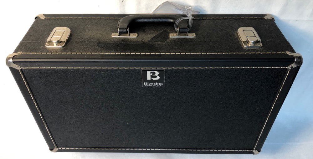 Vintage NOS Blessing (Elkhart) XL Cornet with case - F586