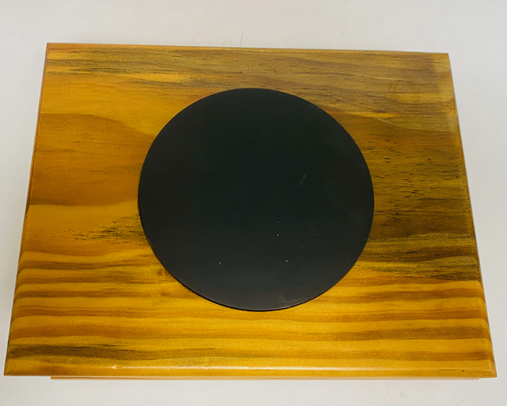 FM Dynamics Drum Practice Pad - Angled - Natural