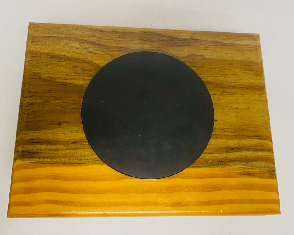 FM Dynamics Drum Practice Pad - Angled - Natural