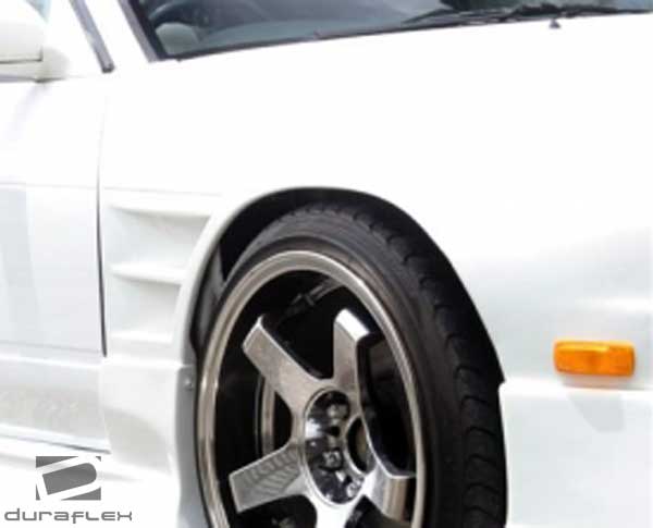 1989-1994 Nissan Silvia S13 Duraflex D-1 Sport Fenders - 2 Piece